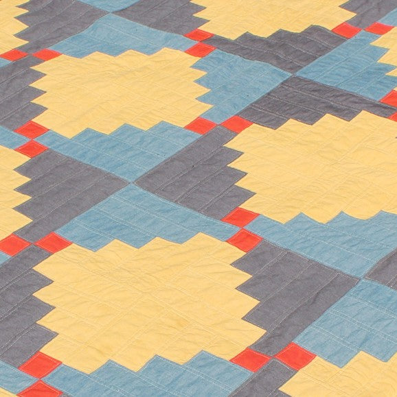 Log Cabin No. 1 - PDF Digital Quilt Pattern