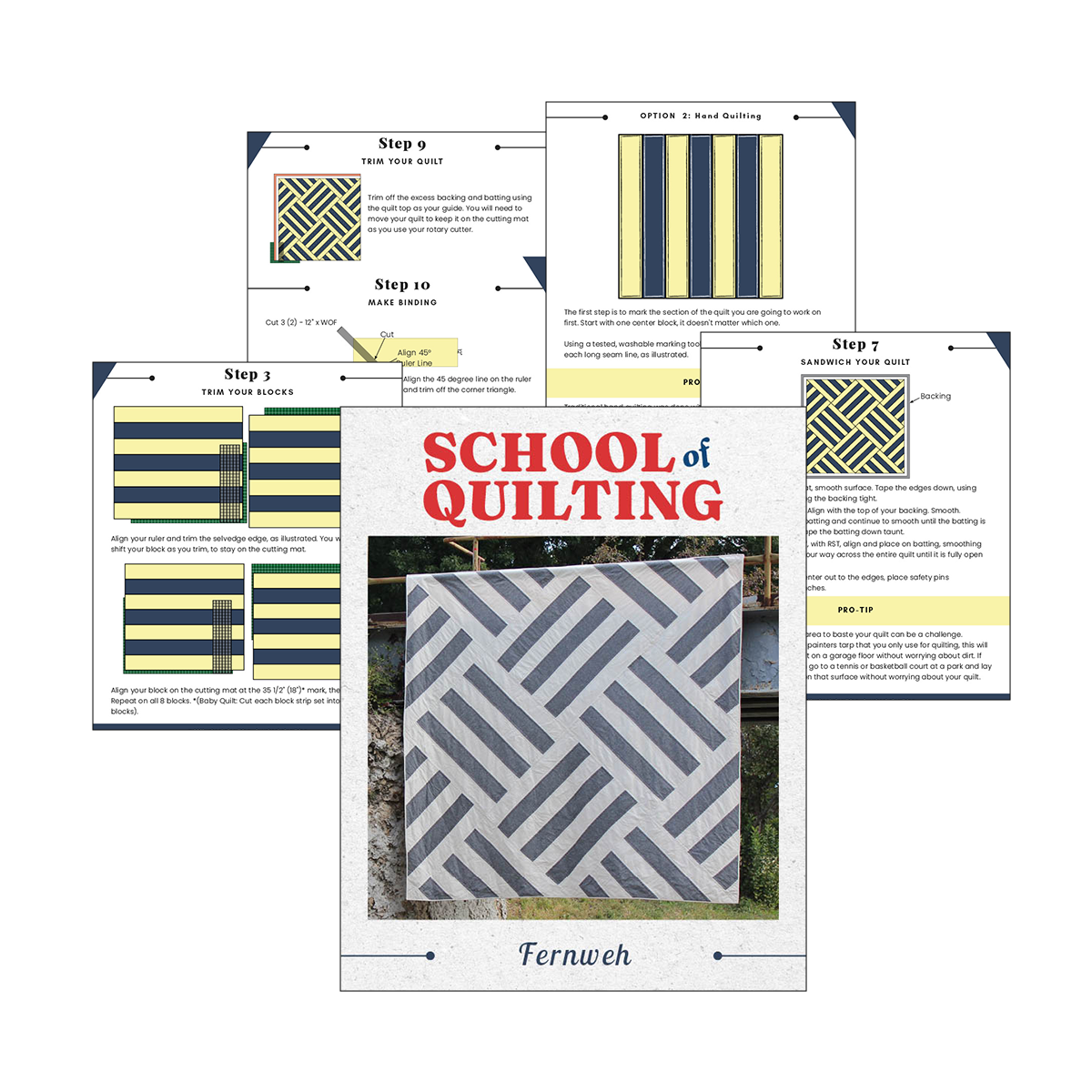 Fernweh - PDF Digital Quilt Pattern